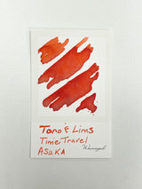 Ink swatch of TONO & LIMS Time Travel ASUKA Ink