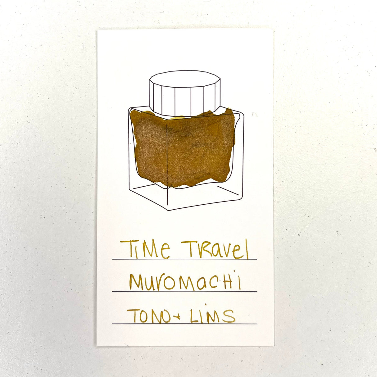TONO & LIMS Time Travel MUROMACHI Ink