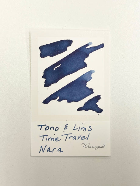 Ink swatch of TONO & LIMS Time Travel Nara Ink