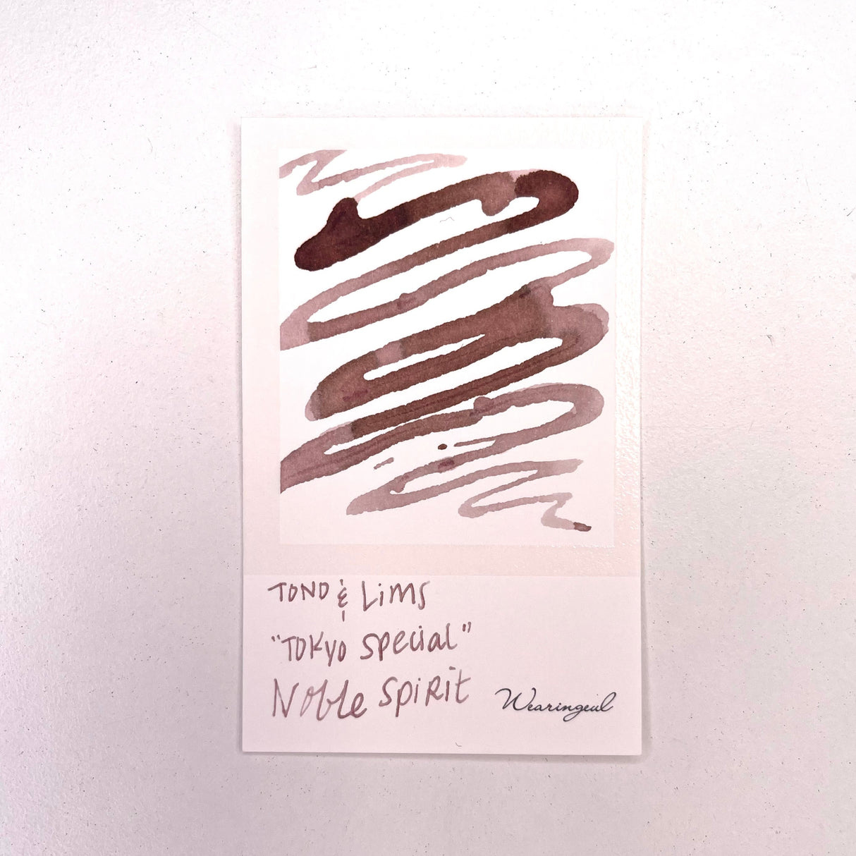 TONO & LIMS Tokyo Special 2025 Noble Spirit Ink