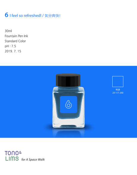 TONO & LIMS Ink - Standard - No. 6 I feel so refreshed!