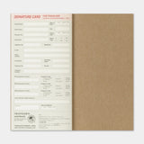 This is the 2026 DIARY Weekly and Memo for TRAVELER’S notebook. It includes a weekly Diary layout with plenty of memo space on each page. On the left side, you have a section where you can write your plans and schedule in the horizontal weekly layout. On the right side, a full page of grid memo section can be used to take notes, add extra writing, or create fun drawings or doodles. This notebook includes dated pages for the second half of 2026: the months of July through December.

MD paper is used for this