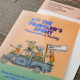 This folder features a design exclusively for 2026 and comes in the perfect size for taking along with your TRAVELER’S notebook. The Passport Size can store smaller papers, like business cards, tickets, or stamps.

2026 limited edition graphics are designed with THE TRAVELER'S SPIRIT theme. The logo and message, along with the printing, are expressed in foil.