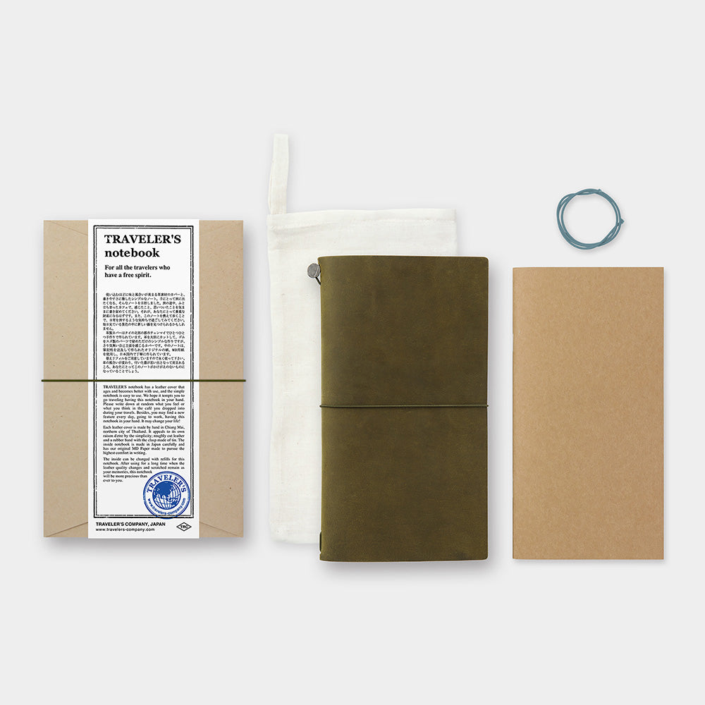 TRAVELER'S Notebook Olive (Regular Size)