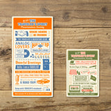 Plastic Sheet (or underlay sheet) is designed to let you write standing up by providing a sturdy surface underneath your page. You can also use it as a bookmark to instantly open to a certain page. The stiff material of the sheet can help you draw straight lines as if it were a ruler.


The theme of the 2026 edition is THE TRAVELER'S SPIRIT, designed to reflect the spirit of the traveler.