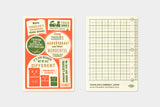 This is a useful plastic sheet for all sorts of situations while traveling, such as writing while standing, using it as a bookmark to instantly open to a certain page, and drawing straight lines with the edge. The theme of the 2027 edition is “Every TRAVELER’S notebook is unique and that’s wonderful.”