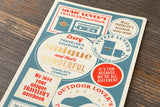 This is a useful plastic sheet for all sorts of situations while traveling, such as writing while standing, using it as a bookmark to instantly open to a certain page, and drawing straight lines with the edge. The theme of the 2027 edition is “Every TRAVELER’S notebook is unique and that’s wonderful.”
