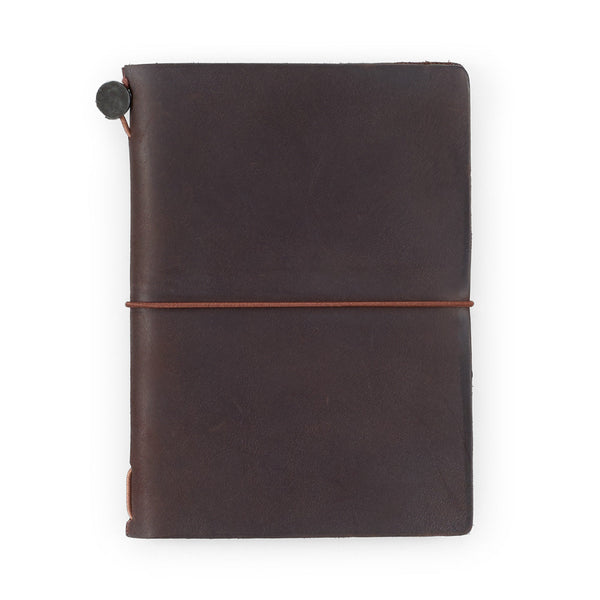 TRAVELER'S COMPANY TRAVELER'S notebook Brown - Passport Size