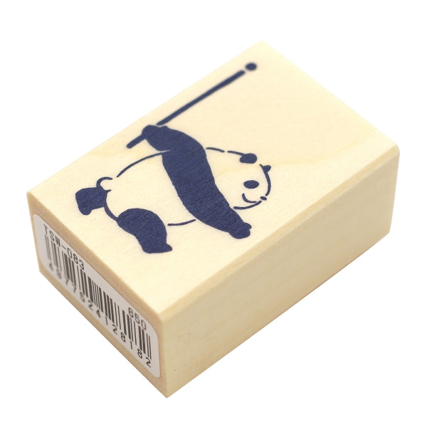 BEVERLY Companion Rubber Stamp - Panda
