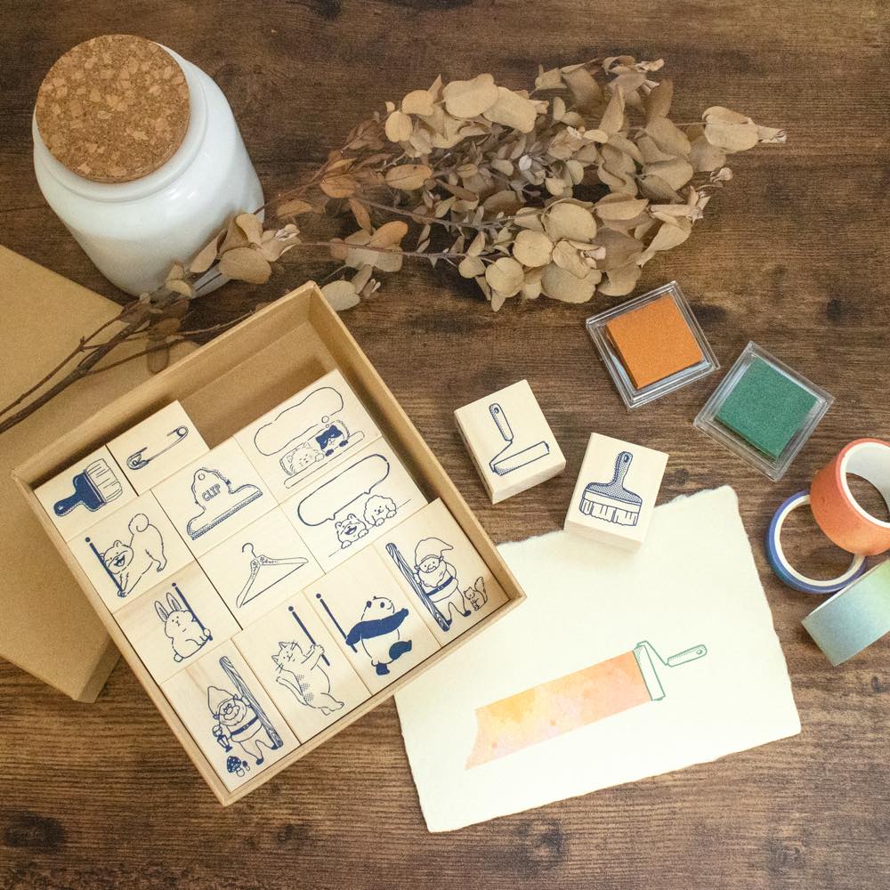 BEVERLY Companion Rubber Stamp