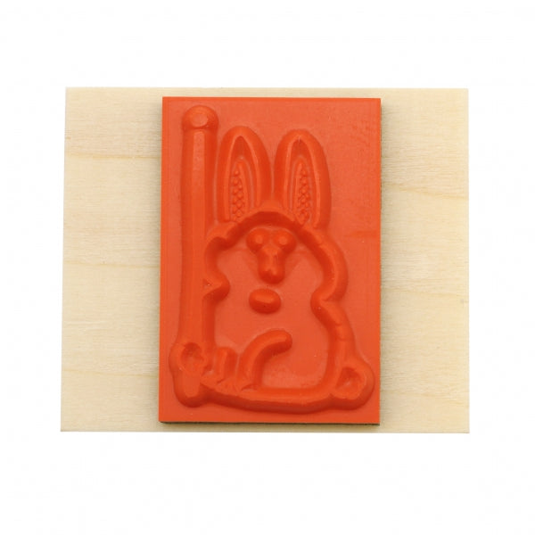 Beverly Companion Rubber Stamp - Bunny