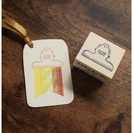 BEVERLY Companion Rubber Stamp - Clip
