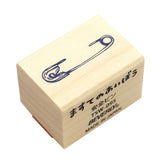 Beverly Companion Rubber Stamp - Safety Pin