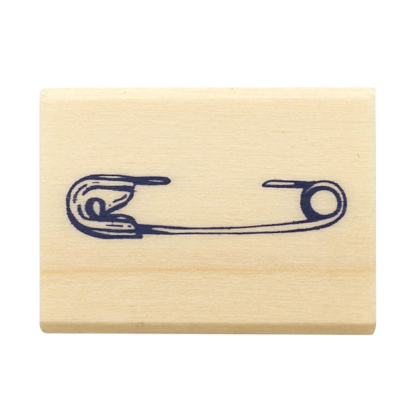 Beverly Companion Rubber Stamp - Safety Pin