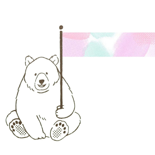 Beverly Companion Rubber Stamp - Bear