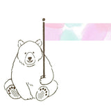 Beverly Companion Rubber Stamp - Bear