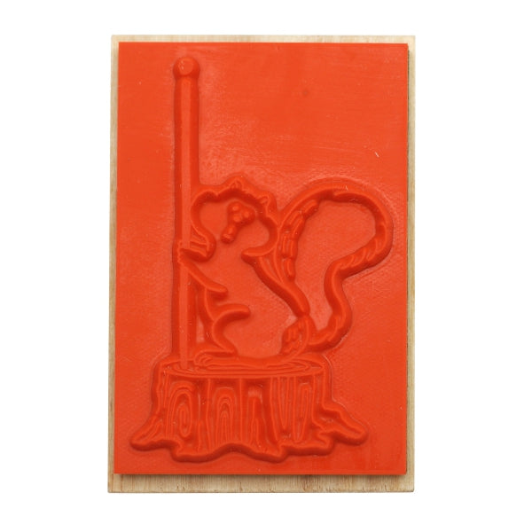 Beverly Companion Rubber Stamp - Squirrel