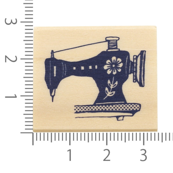 BEVERLY Companion Rubber Stamp - Sewing Machine