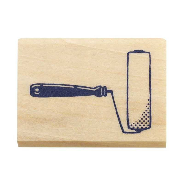 Beverly Companion Rubber Stamp - Small Roller Brush