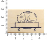 Beverly Companion Rubber Stamp - Cat Signboard