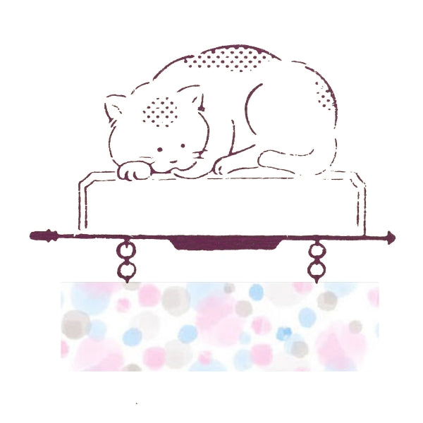 Beverly Companion Rubber Stamp - Cat Signboard