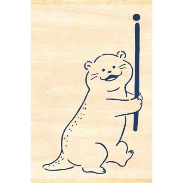 Beverly Companion Rubber Stamp - Otter
