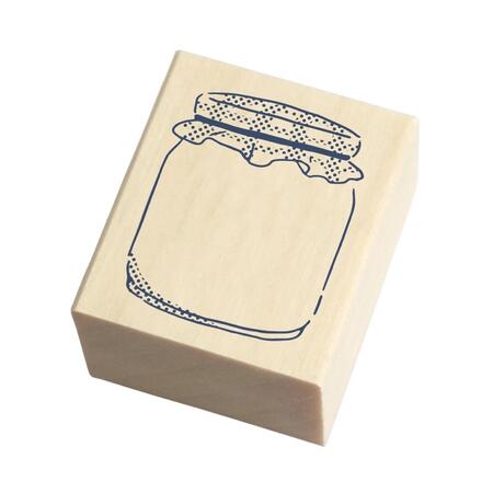 BEVERLY Companion Rubber Stamp - Jam Jar