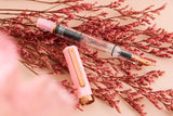 TWSBI ECO Pink Lemonade w/ Bronze Fountain Pen

Comes in EF, F, M, B, Stub1.1 nib choices

Please note: Because of the marbled finish, each pen will have a slightly different pattern, so we’re unable to accommodate specific color requests.