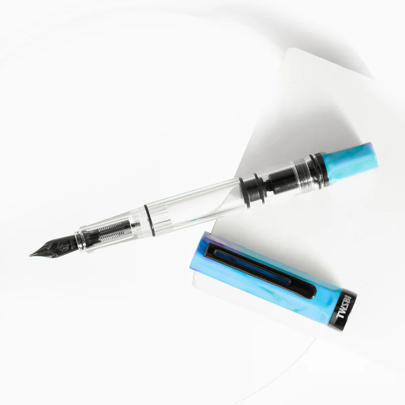 TWSBI ECO Cosmos Blue w/Onyx Fountain Pen