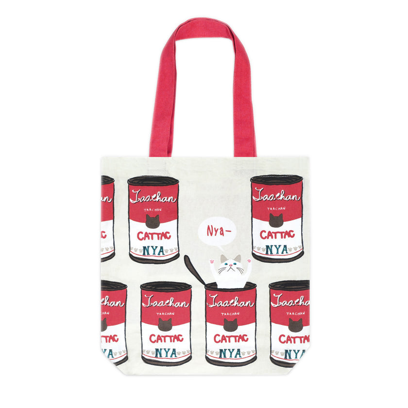 Taachan Cat Canned Soup Tote Bag – Little Craft Place