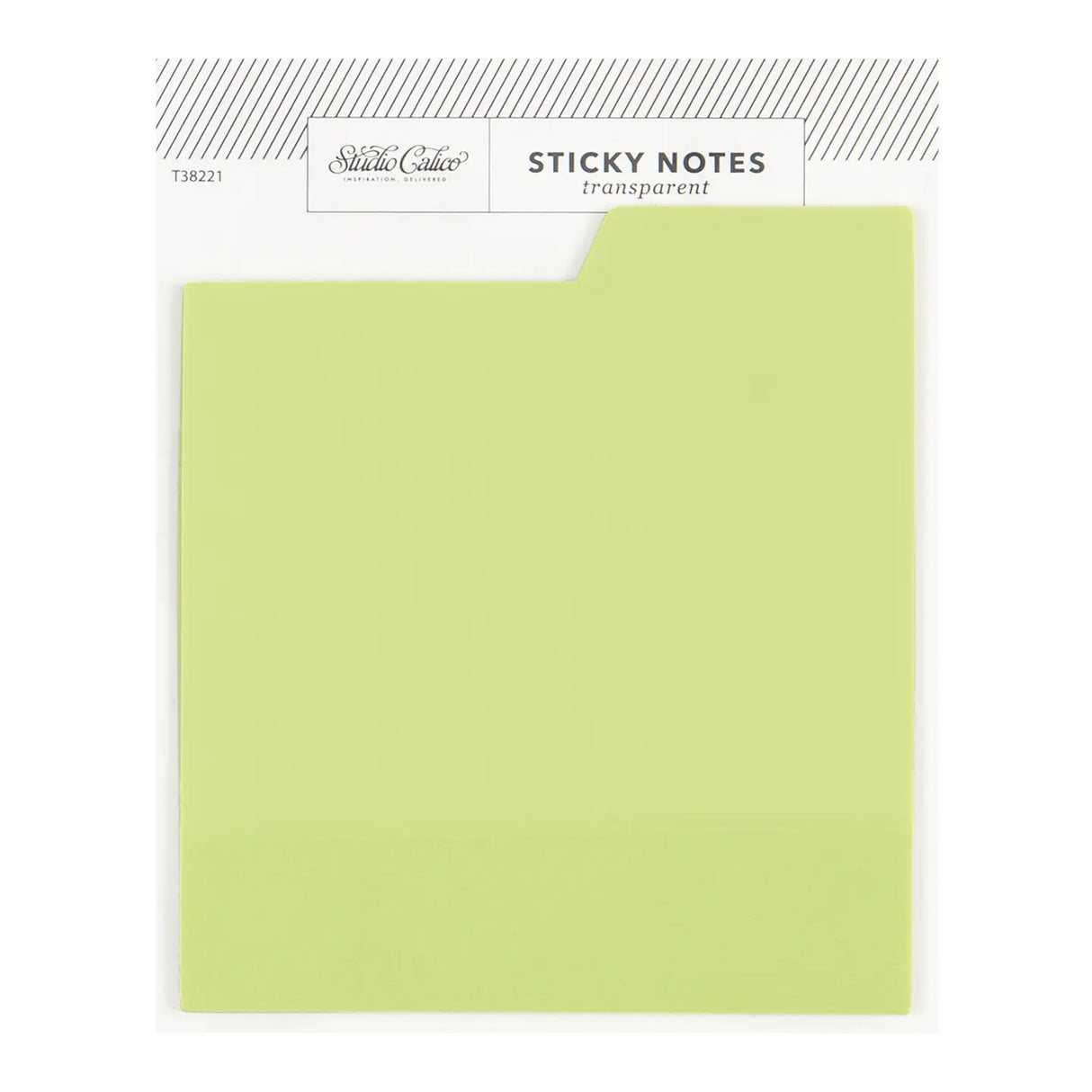 Tabbed Transparent Sticky Notes - Green

Streamline your tasks with the Pink Tabbed Transparent Sticky Notes, offering simplicity and style to your workspace.

1 - 3" x 3.3" tabbed vellum sticky notepad, 30 sheets