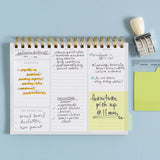 Tabbed Transparent Sticky Notes - Green

Streamline your tasks with the Pink Tabbed Transparent Sticky Notes, offering simplicity and style to your workspace.

1 - 3" x 3.3" tabbed vellum sticky notepad, 30 sheets