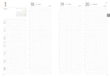 Small enough to carry with you, complete enough to hold a full year. MINI A6 brings yearly, monthly, and weekly planning into a compact format, giving schedules, brief reflections, and the small things worth remembering a place to stay.

Some things are already planned; many more have yet to unfold. Clear structure keeps time easy to read without prescribing how each page should be used, so daily life can gradually take shape in your own way.