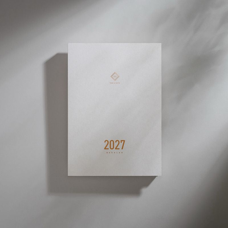 Take A Note 2027 Regular Planner A5 English Version