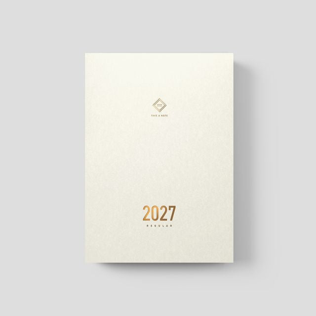 Take A Note 2027 Regular Planner A5 English Version