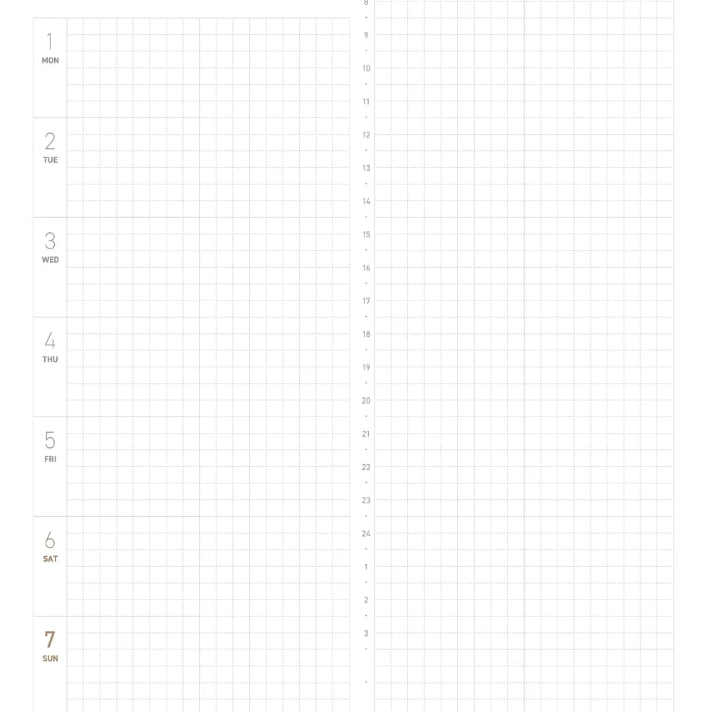 Take A Note 2027 Regular Planner A5 English Version