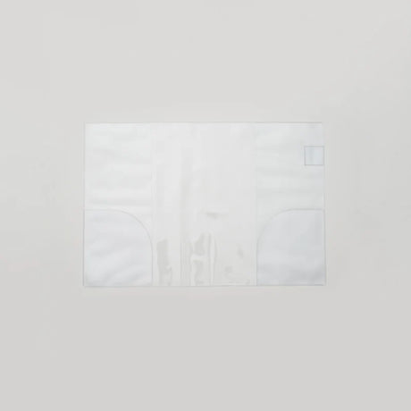Take A Note Clear Cover A6
Size: 22.5 x 15.5 x 0.2cm
Material: PVC&nbsp;
Fit: Take A Note Mini Planner A6
The outer layer features transparent PVC, providing a clear and bright appearance.
The inside of the cover is matte surface, and small objects such as stickers and notes will not be attached by static electricity and are eays to take.
The interior includes a pen holder for convenient storage of commonly used pens.
This product does not contain the planner.

Order the Take A Note A6 Mini Planner here: Ta