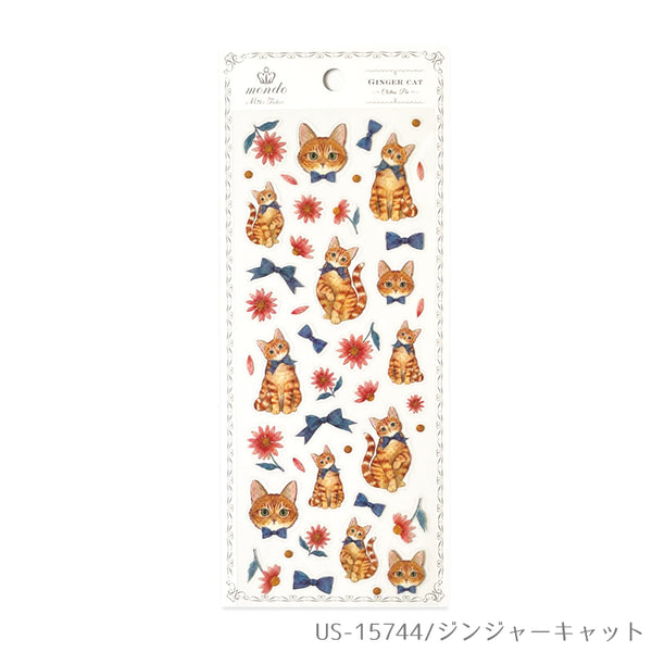 Takei Miki Ginger Cat Sticker