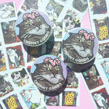 Tarot Cat Meme Stamp Washi Tape