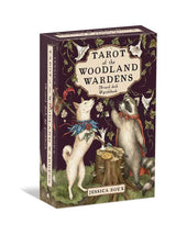 From New York Times bestselling illustrator Jessica Roux comes a tarot deck and guidebook to accompany her beloved Woodland Wardens Oracle. Enter Roux’s enchanted world and deepen your relationship to the Wardens, all within the timeless framework of the Rider-Waite-Smith tarot.

The Tarot of the Woodland Wardens elegantly captures the magic of flora and fauna through the major and minor arcana. 
