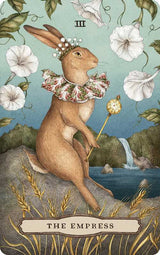From New York Times bestselling illustrator Jessica Roux comes a tarot deck and guidebook to accompany her beloved Woodland Wardens Oracle. Enter Roux’s enchanted world and deepen your relationship to the Wardens, all within the timeless framework of the Rider-Waite-Smith tarot.

The Tarot of the Woodland Wardens elegantly captures the magic of flora and fauna through the major and minor arcana. 