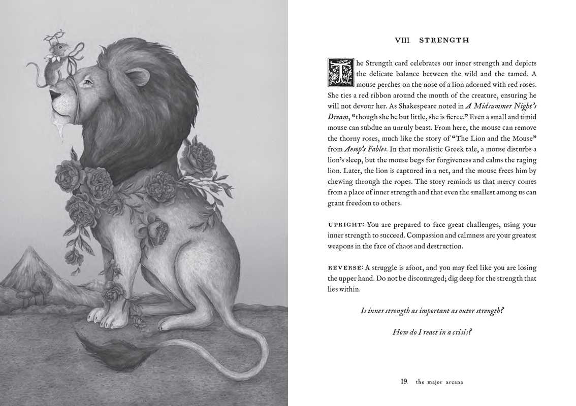 From New York Times bestselling illustrator Jessica Roux comes a tarot deck and guidebook to accompany her beloved Woodland Wardens Oracle. Enter Roux’s enchanted world and deepen your relationship to the Wardens, all within the timeless framework of the Rider-Waite-Smith tarot.

The Tarot of the Woodland Wardens elegantly captures the magic of flora and fauna through the major and minor arcana. 