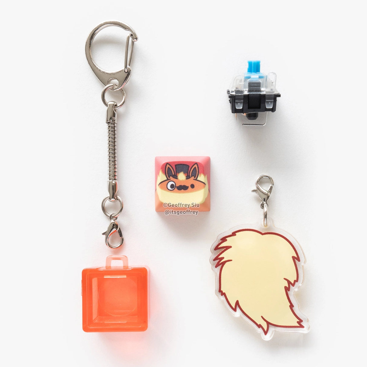 Teaveelution Clicky Keychains - Flaireon