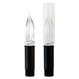 new special replacement nib so that customers who purchase the "Guitar Glass Pen with Aurora Cap" can use the product for a longer time!
If the nib is worn or damaged, you can use it without replacing the glass pen itself, but only replacing the nib.

Handmade hard glass nib
Nib connector: ABS plastic
This product is a replacement nib exclusively for "Guitar Glass Pen with Aurora Cap".