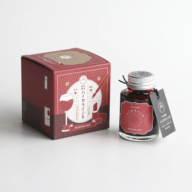 Teranishi Guitar Taisho Romance Haikara Ink - Modern Red - 40ml