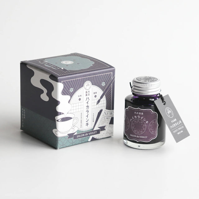 Teranishi Guitar Taisho Romance Haikara Ink - Salon de Violet - 40ml