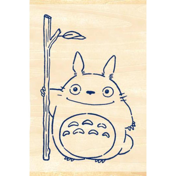 The Best Love Totoro Rubber Stamp
