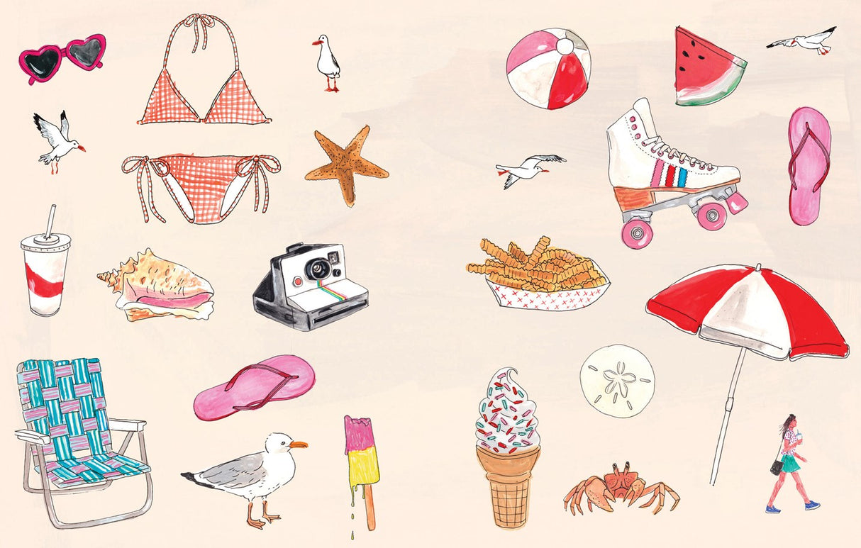 1000+ stickers from beloved illustrator and author Julia Rothman

Join illustrator Julia Rothman for a wild romp through her world of everyday objects, animals, and more.