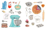 1000+ stickers from beloved illustrator and author Julia Rothman

Join illustrator Julia Rothman for a wild romp through her world of everyday objects, animals, and more.