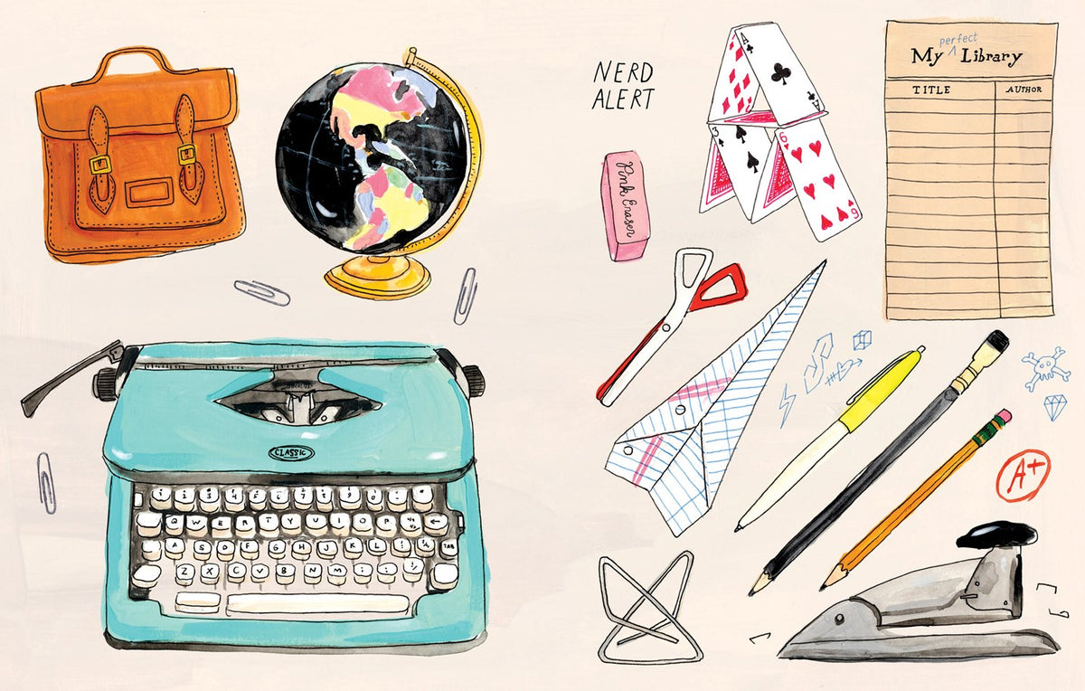1000+ stickers from beloved illustrator and author Julia Rothman

Join illustrator Julia Rothman for a wild romp through her world of everyday objects, animals, and more.